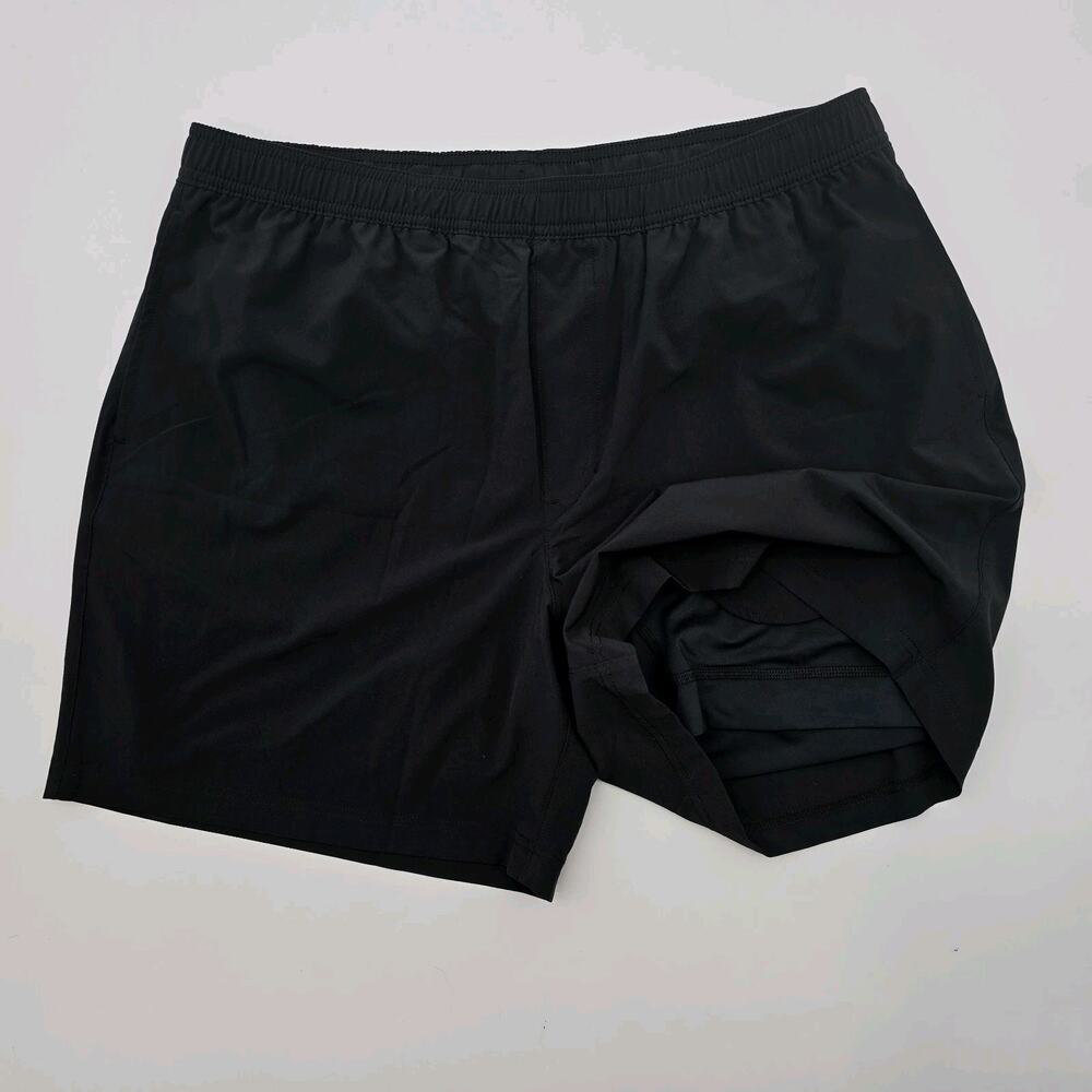 Chubbies Shorts Mens 5.5 Inch Black W Black Boxer Lined Athlounger